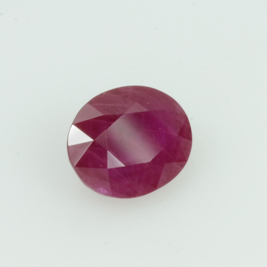 0.77 Cts Natural Burma Ruby Loose Gemstone Oval Cut