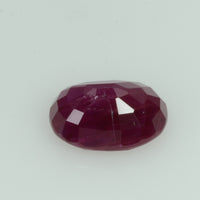 1.21 Cts Natural Burma Ruby Loose Gemstone Oval Cut