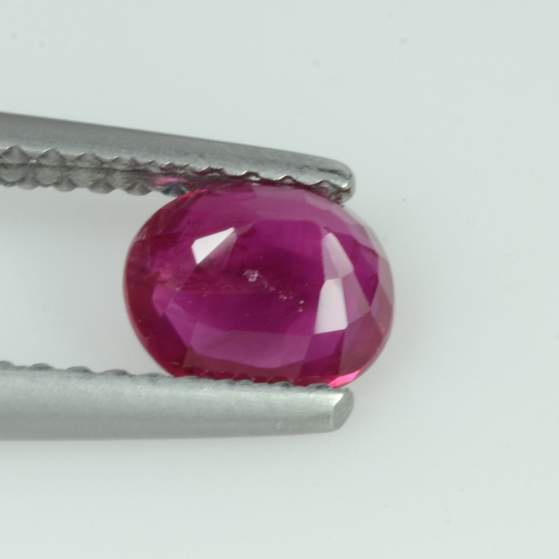 0.92 Cts Natural Burma Ruby Loose Gemstone Oval Cut