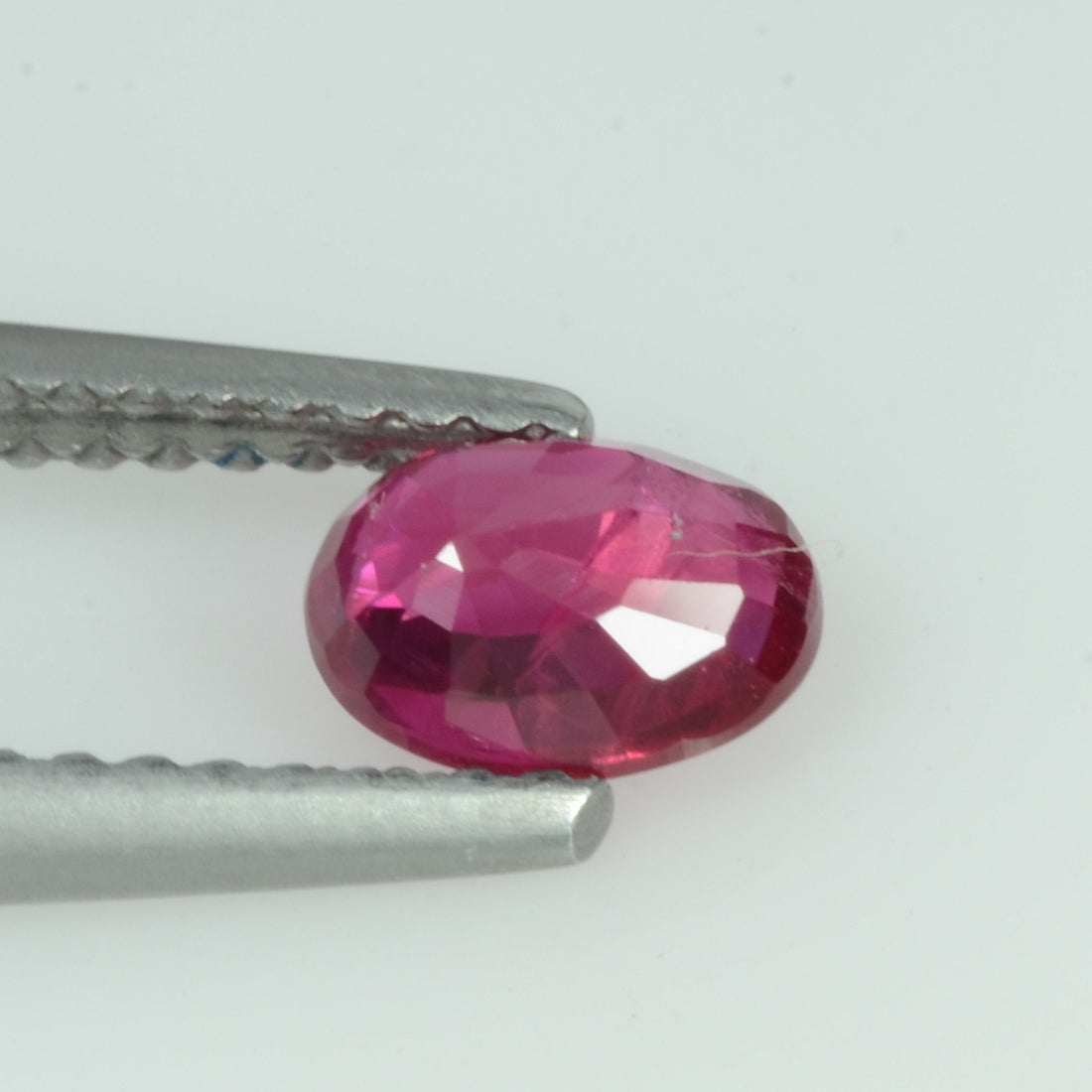 0.75 Cts Natural Burma Ruby Loose Gemstone Oval Cut