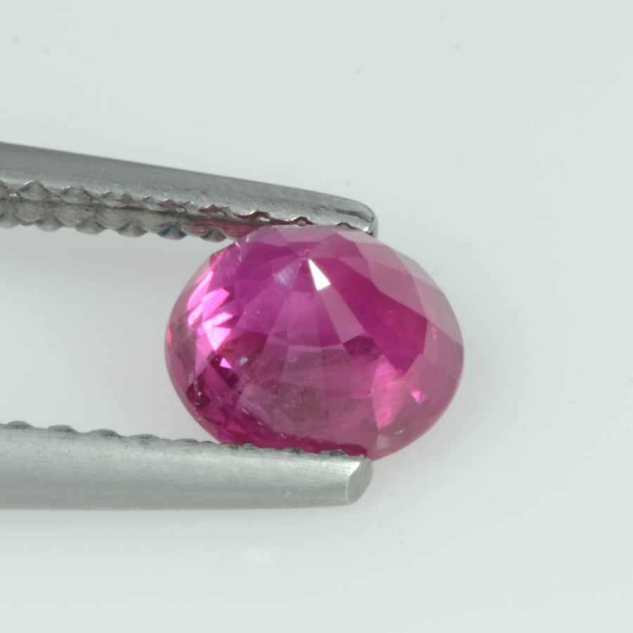 1.10 Cts Natural Burma Ruby Loose Gemstone Oval Cut