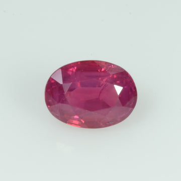 1.09 Cts Natural Burma Ruby Loose Gemstone Oval Cut