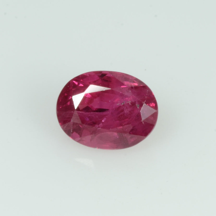 0.93 Cts Natural Burma Ruby Loose Gemstone Oval Cut