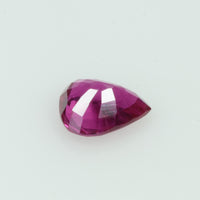 0.68 Cts Natural Ruby Loose Gemstone Pear Cut