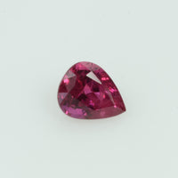 0.48 Cts Natural Ruby Loose Gemstone Pear Cut