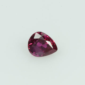 0.36 Cts Natural Ruby Loose Gemstone Pear Cut