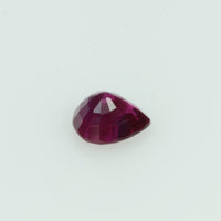 0.36 Cts Natural Ruby Loose Gemstone Pear Cut