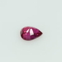 0.33 Cts Natural Ruby Loose Gemstone Pear Cut