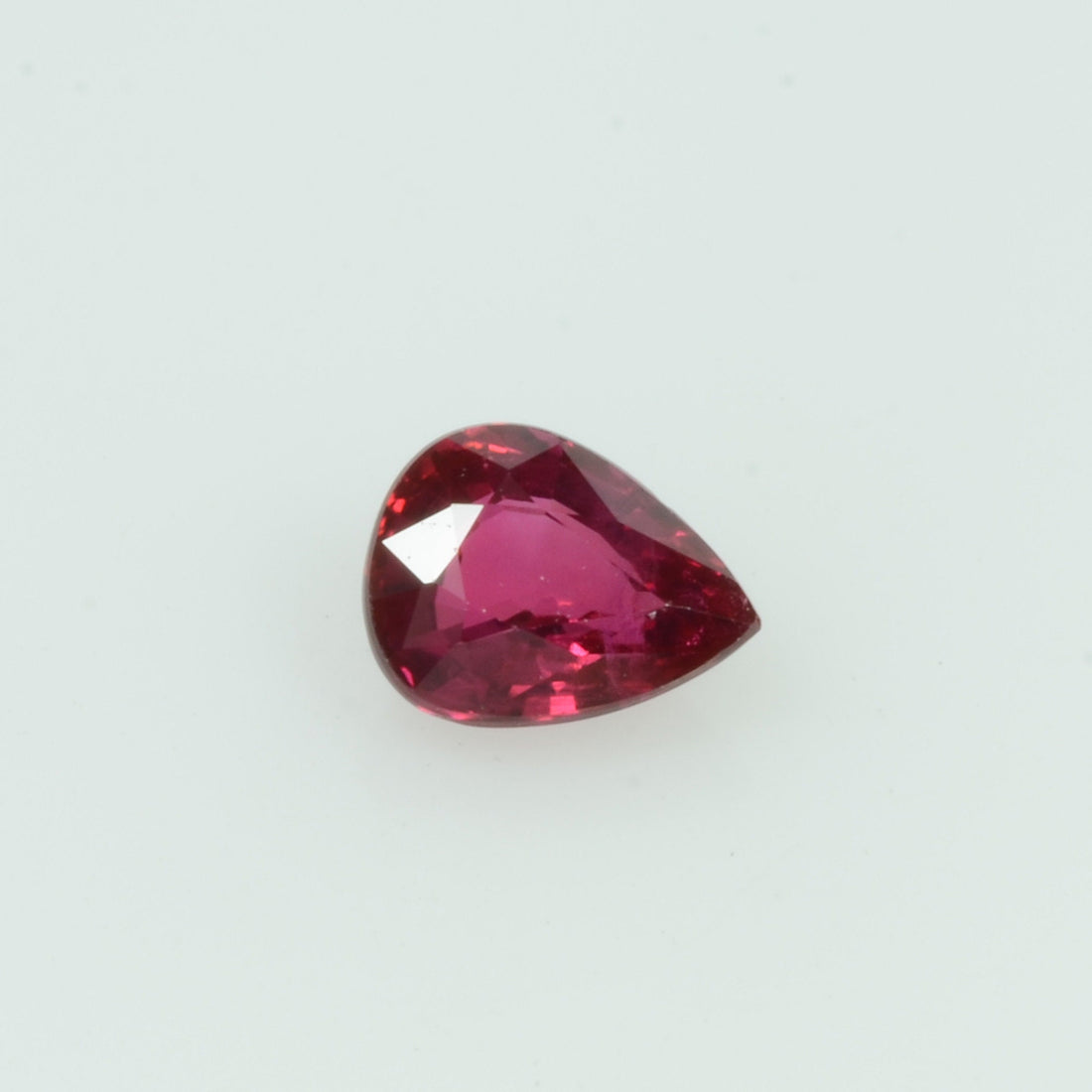 0.33 Cts Natural Ruby Loose Gemstone Pear Cut