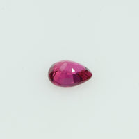 0.22 Cts Natural Ruby Loose Gemstone Pear Cut