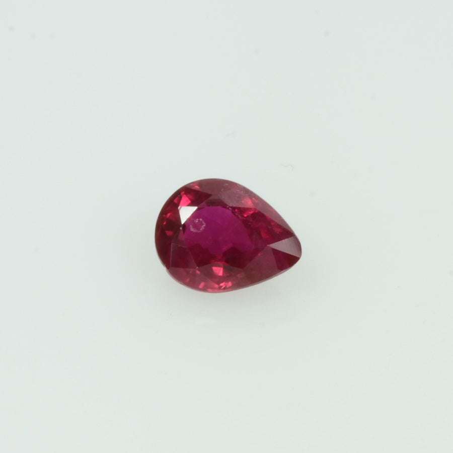 0.24 Cts Natural Ruby Loose Gemstone Pear Cut