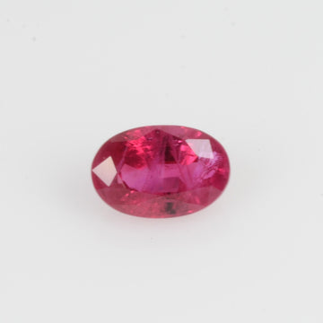 0.47 Cts Natural Ruby Loose Gemstone Oval Cut