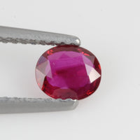 0.51 Cts Natural Ruby Loose Gemstone Oval Cut