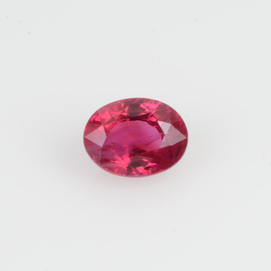 0.42 Cts Natural Ruby Loose Gemstone Oval Cut