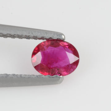 0.36 Cts Natural Ruby Loose Gemstone Oval Cut