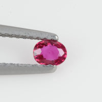 0.21 Cts Natural Ruby Loose Gemstone Oval Cut