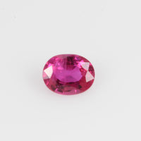 0.29 Cts Natural Ruby Loose Gemstone Oval Cut