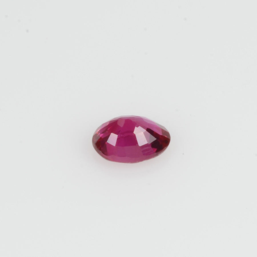 0.18 Cts Natural Ruby Loose Gemstone Oval Cut