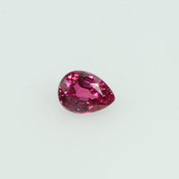 0.22 Cts Natural Ruby Loose Gemstone Pear Cut