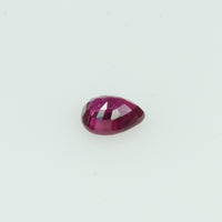 0.18 Cts Natural Ruby Loose Gemstone Pear Cut