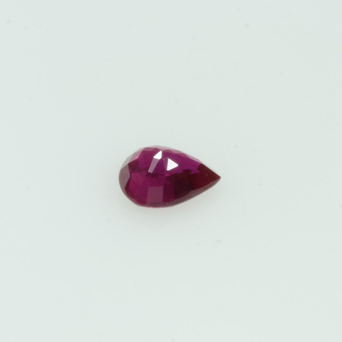 0.18 Cts Natural Ruby Loose Gemstone Pear Cut