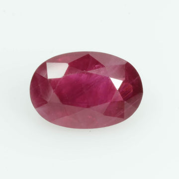 1.38 Cts Natural Burma Ruby Loose Gemstone Oval Cut