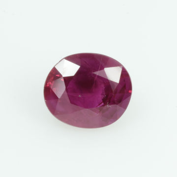 1.03 Cts Natural Burma Ruby Loose Gemstone Oval Cut