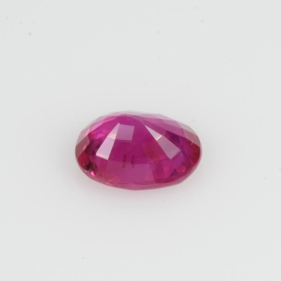 0.59 Cts Natural Ruby Loose Gemstone Oval Cut