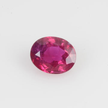 0.52 Cts Natural Ruby Loose Gemstone Oval Cut