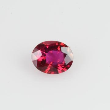 0.33 Cts Natural Ruby Loose Gemstone Oval Cut