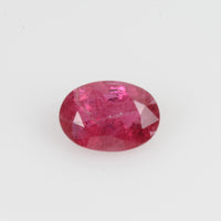 0.41 Cts Natural Ruby Loose Gemstone Oval Cut