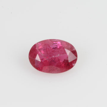 0.41 Cts Natural Ruby Loose Gemstone Oval Cut