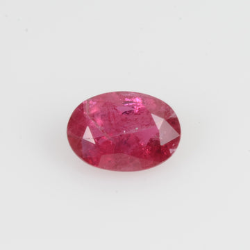 0.44 Cts Natural Ruby Loose Gemstone Oval Cut