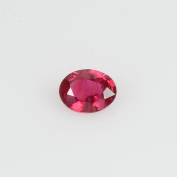 0.18 Cts Natural Ruby Loose Gemstone Oval Cut