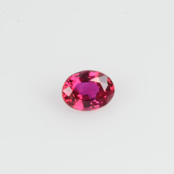 0.18 Cts Natural Ruby Loose Gemstone Oval Cut