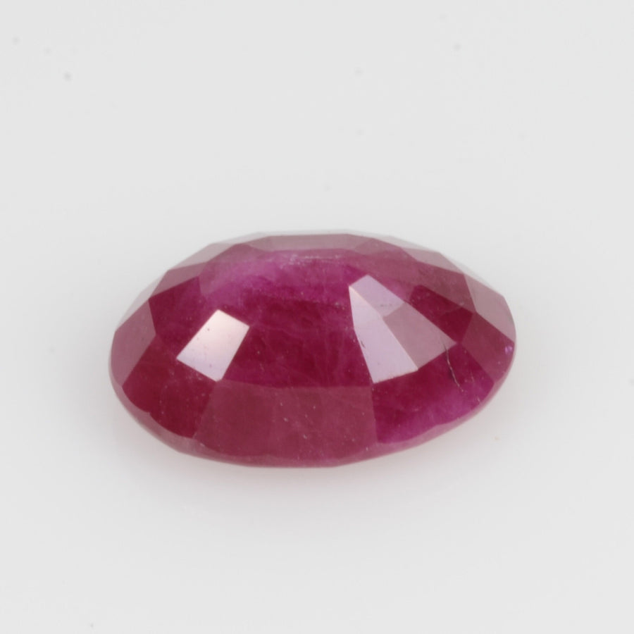 1.53 cts Natural Burma Ruby Loose Gemstone Oval Cut