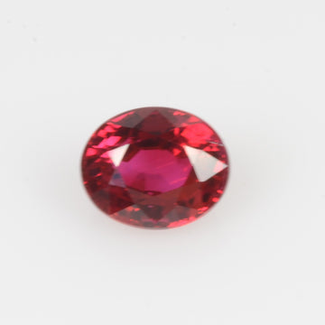 0.43 Cts Natural Ruby Loose Gemstone Oval Cut