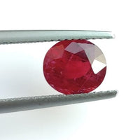 2.19 Cts Natural Ruby Loose Gemstone Oval Cut