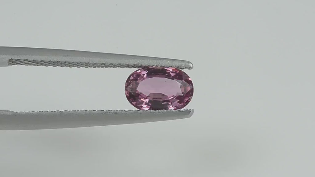 1.06 cts Natural  Pink Sapphire Loose Gemstone Oval Cut