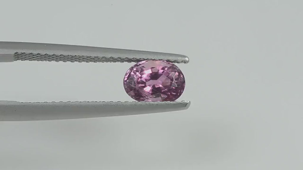 1.22 cts Natural  Pink Sapphire Loose Gemstone Oval Cut