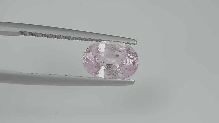 2.24 cts Natural  Pink Sapphire Loose Gemstone Oval Cut