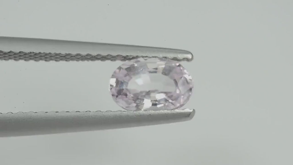 0.94 cts Natural Fancy Pink Sapphire Loose Gemstone oval Cut