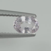 1.21 cts Natural Fancy Pink Sapphire Loose Gemstone oval Cut