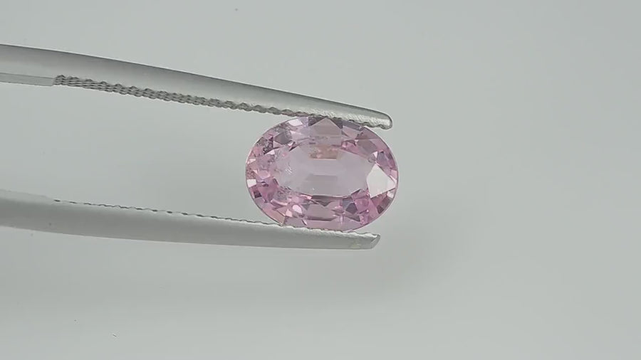 1.82 cts Natural  Pink Sapphire Loose Gemstone Oval Cut