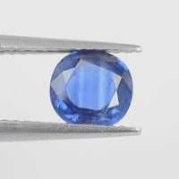 6.1-5.9 mm Natural Blue Sapphire Loose Gemstone Roundish cushion Cut