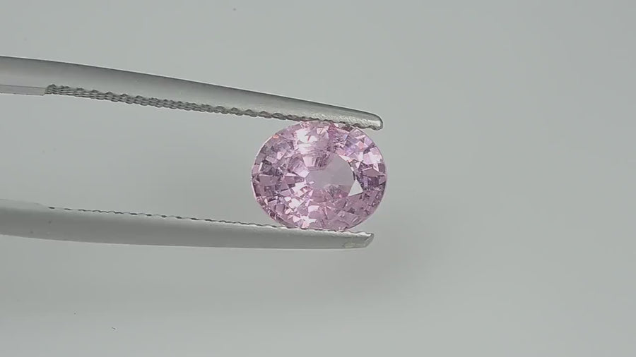 1.81 cts Natural  Pink Sapphire Loose Gemstone Oval Cut