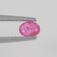 0.45 cts Natural  Pink Sapphire Loose Gemstone oval Cut