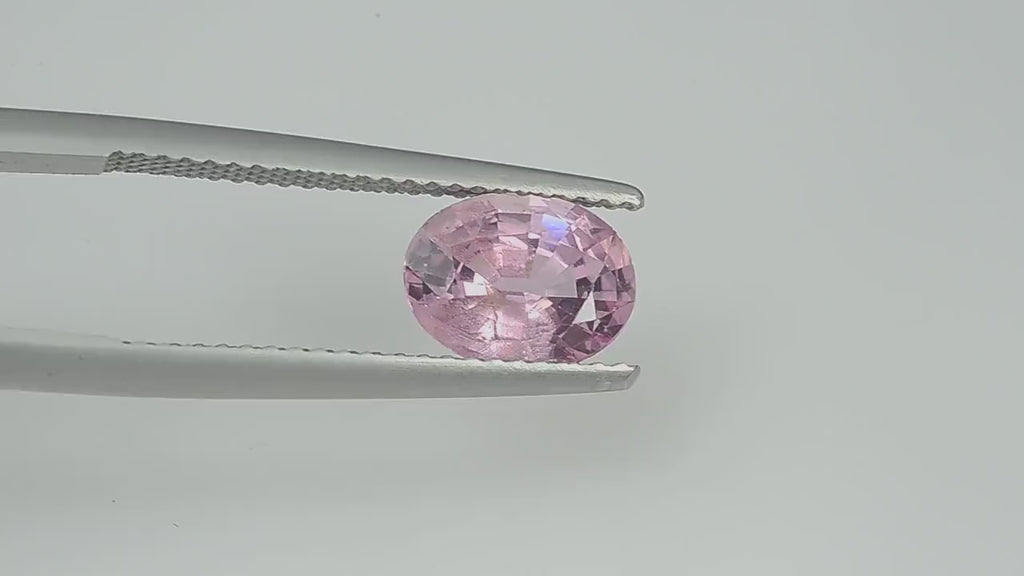 1.70 cts Natural  Pink Sapphire Loose Gemstone Oval Cut