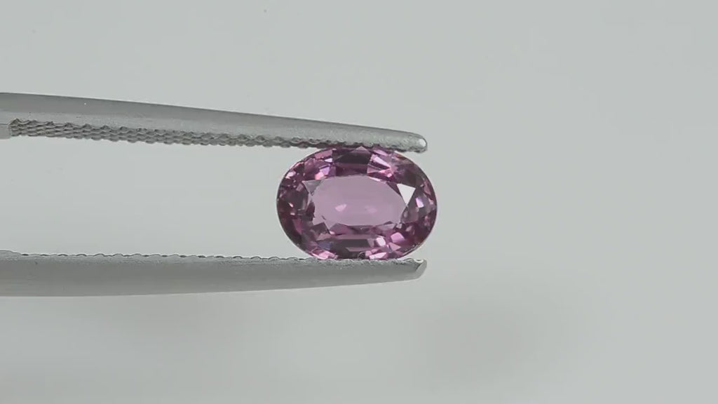 1.56 cts Natural  Pink Sapphire Loose Gemstone Oval Cut