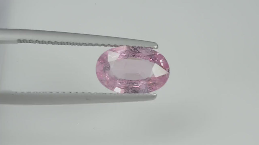 2.11  cts Natural  Pink Sapphire Loose Gemstone Oval Cut